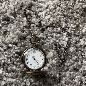 4 for $20! NEW Rare Quartz Gold Pocket watch